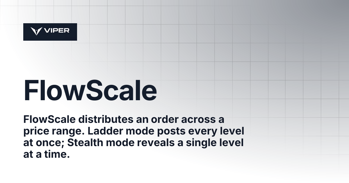 FlowScale | Viper Execution